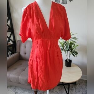Lulu's Women's orange size Small Dress